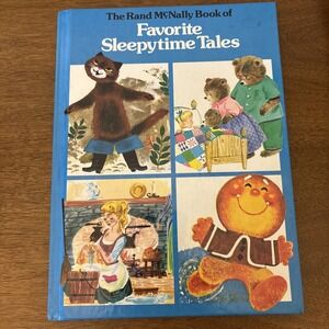 Vintage Rand McNally Favorite Sleepytime Tales 1980's Vintage Rare Illustrated